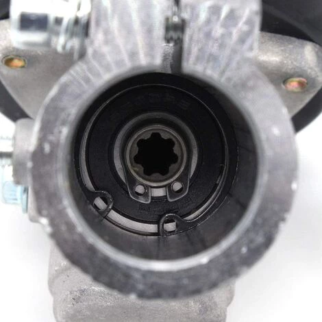 TINOR Renvoi D'angle Debroussailleuse 26mm /28mm, Tête D'engrenage Debroussailleuse Universelle Boîte De Vitesse De Tondeuse à Gazon Pour Coupe Herbe/Tronconneuse (26mm, Rond De 7 Dents) 4 TINOR Renvoi D'angle Debroussailleuse 26mm /28mm, Tête D'engrenage Debroussailleuse Universelle Boîte De Vitesse De Tondeuse à Gazon Pour Coupe Herbe/Tronconneuse (26mm, Rond De 7 Dents) – Image 2