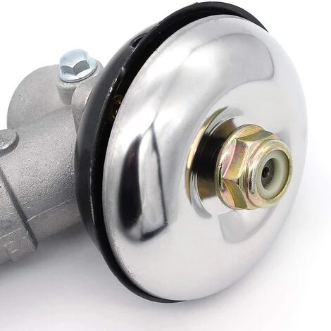 TINOR Renvoi D'angle Debroussailleuse 26mm /28mm, Tête D'engrenage Debroussailleuse Universelle Boîte De Vitesse De Tondeuse à Gazon Pour Coupe Herbe/Tronconneuse (26mm, Rond De 7 Dents) 5 TINOR Renvoi D'angle Debroussailleuse 26mm /28mm, Tête D'engrenage Debroussailleuse Universelle Boîte De Vitesse De Tondeuse à Gazon Pour Coupe Herbe/Tronconneuse (26mm, Rond De 7 Dents) – Image 3