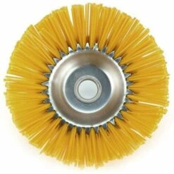 AOUGO Tête De Coupe-Herbe Universelle De 8 Pouces, Tête De Coupe En Fil De Nylon Durci 200x25mm, Lames De Coupe De Mauvaises Herbes, Pour Tondeuse à Gazon Brosse De Jardin