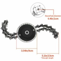 DONTODENT Chaine Tondeuse A Gazon Jardin A Tete Debroussailleuse (rouge) 11 DONTODENT Chaine Tondeuse A Gazon Jardin A Tete Debroussailleuse (rouge) -Débroussailleuse Soldes Magasin 58772734 5