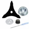 12"x 3T Lame De Débroussailleuse Avec Kit D'entretien D'accessoire D'adaptateur De Lame De Tondeuse à Gazon De Machine De Jardinage Pour Mauvaises Herbes Fraîches Et Tondeuse. GrooFoo 1 12"x 3T Lame De Débroussailleuse Avec Kit D'entretien D'accessoire D'adaptateur De Lame De Tondeuse à Gazon De Machine De Jardinage Pour Mauvaises Herbes Fraîches Et Tondeuse. GrooFoo -Débroussailleuse Soldes Magasin 58846289 1
