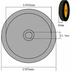 ABCRITAL 2 X Roues Tondeuses 53 Dents Roue Motrice Pour Husqvarnaa Electrolux, Mcculloch, Rally Et Autres Tondeuses À Gazon (2) -Débroussailleuse Soldes Magasin 59135480 3
