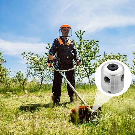 QERSTA Tête De Tondeuse En Aluminium, Tête De Tondeuse à Gazon Universelle Avec 4 Cordons En Nylon 6 QERSTA Tête De Tondeuse En Aluminium, Tête De Tondeuse à Gazon Universelle Avec 4 Cordons En Nylon – Image 4