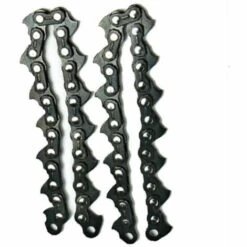 QERSTA Têtes De Tondeuse à Gazon Noires Pour Accessoires Durables Agricoles De Jardin En Acier Au Manganèse Extérieur Désherbage Dur Et Longue Durée De Vie 2 Chaînes -Débroussailleuse Soldes Magasin 59162477 3