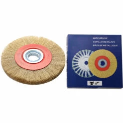 CATHERINE Brosse Circulaire En Acier Pour Nettoyer Touret à Meuler, Diamètre 125 Mm/150 Mm/200 Mm, 200mm -Débroussailleuse Soldes Magasin 59489487 4