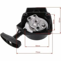 LTS FAFA Brosse Tondeuse Tête Pull Starter Pull Starter Poignée Pour Débroussailleuse/Tondeuse Tête/Tondeuse Recoil Jardin 26CC 1E34F CG260 BC260 -Débroussailleuse Soldes Magasin 59654620 2