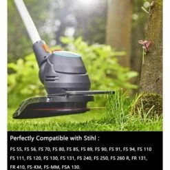 FLYME Tête De Débroussailleuse C26-2 Compatible Avec Stihl FS 55/56/70/94/91/111/131/240 4002710 2137, M10 X 1.0 11 FLYME Tête De Débroussailleuse C26-2 Compatible Avec Stihl FS 55/56/70/94/91/111/131/240 4002710 2137, M10 X 1.0 -Débroussailleuse Soldes Magasin 59713198 5