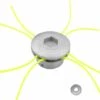 FLYME Tête De Fil En Aluminium, Tête De Coupe Universelle à 4 Fils, Tête De Tondeuse à Gazon En Aluminium, Tête De Tondeuse à Gazon, Tête De Débroussailleuse Pour Jardin, Pelouse, Cour -Débroussailleuse Soldes Magasin 59713216 1