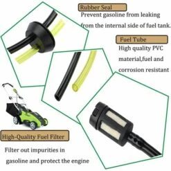 MODOU Durite Essence Debroussailleuse Pieces Detachees Filtre Essence Pour Tondeuse Taille Haie Taille Bordure (2) -Débroussailleuse Soldes Magasin 59825998 4