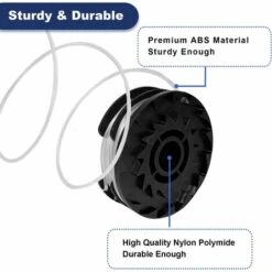 DKSFJKL Lot De 4 Bobines De Rechange Pour Débroussailleuse Sans Fil Parkside PRTA 20-Li C3 IAN351753 -Débroussailleuse Soldes Magasin 59851939 3