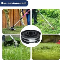 DKSFJKL Lot De 4 Bobines De Rechange Pour Débroussailleuse Sans Fil Parkside PRTA 20-Li C3 IAN351753 -Débroussailleuse Soldes Magasin 59851939 5