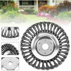 LangRay Brosse à Mauvaises Herbes Pour Débroussailleuse 200 X 25,4 Mm Fil D'acier Tête De Coupe Professionnelle (8 Pouces) 9 LangRay Brosse à Mauvaises Herbes Pour Débroussailleuse 200 X 25,4 Mm Fil D'acier Tête De Coupe Professionnelle (8 Pouces) -Débroussailleuse Soldes Magasin 59917908 3