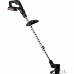 HAPPYSHOPPING Tondeuse à Gazon électrique Pliable Et Rétractable Tondeuse à Gazon Manuelle Au Lithium-ion Batterie Li-ion 24V 7500mAh Noir Euro Spec Une Batterie Une Charge -Débroussailleuse Soldes Magasin 59977025 2