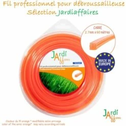 JARDIAFFAIRES Fil Pro Pour Débroussailleuse Carré Diam 2.7 Mm X 60 Mètres 7 JARDIAFFAIRES Fil Pro Pour Débroussailleuse Carré Diam 2.7 Mm X 60 Mètres -Débroussailleuse Soldes Magasin 59989090 3