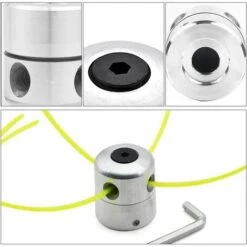 Cisea Tête De Coupe-Herbe Universelle, Aluminium Fils Tête Coupe-Bordure, Tête Debroussailleuse Universelle, Tête Double Fil Bobine, Tête Double Fil Bobine, Pour Brosse Cutter 9 Cisea Tête De Coupe-Herbe Universelle, Aluminium Fils Tête Coupe-Bordure, Tête Debroussailleuse Universelle, Tête Double Fil Bobine, Tête Double Fil Bobine, Pour Brosse Cutter -Débroussailleuse Soldes Magasin 60003261 3