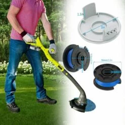 JOORRT Bobine De Fil De Rechange Pour Débroussailleuse Ryobi One+ AC14RL3A -Débroussailleuse Soldes Magasin 60185953 5