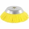 DECKON Tête Brosse Débroussailleuse Universelle. Brosse Désherbage Gazon Mauvaises Herbes En Nylon 200 X 25,4 Mm Jaune -Débroussailleuse Soldes Magasin 60282856 1