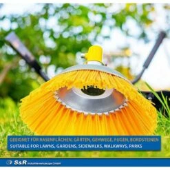 DECKON Tête Brosse Débroussailleuse Universelle. Brosse Désherbage Gazon Mauvaises Herbes En Nylon 200 X 25,4 Mm Jaune 10 DECKON Tête Brosse Débroussailleuse Universelle. Brosse Désherbage Gazon Mauvaises Herbes En Nylon 200 X 25,4 Mm Jaune -Débroussailleuse Soldes Magasin 60282856 4