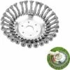 NAXUNNN Tête De Désherbage Fil D'Acier,Débroussailleuse,Brosse Anti-Mauvaises Herbes,Tête De Coupe-HerbePour Coupe (6in/150mm) -Débroussailleuse Soldes Magasin 60502572 1