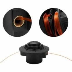 PREMIER Tête De Débroussailleuse Universelle, Tête De Tondeuses à Gazon Pour La Plupart Des Débroussailleuses, Comme Stihl Autocut C5-2 FS38 FS45 FSE60 FS50