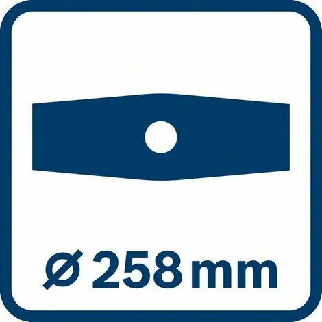 BOSCH F016800387 Accessoire Pour Débroussailleuse à Batterie Lame 2 Tranchants 6 BOSCH F016800387 Accessoire Pour Débroussailleuse à Batterie Lame 2 Tranchants – Image 4