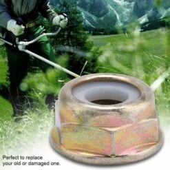 FONTAINEBLEAU Assortiment D’Écrou De Lame, Bride Universel Filetage à Gauche Remplacement Des Écrous De Lame Débroussailleuse Trimmer Accessoires，10 Pièces，Fonepro -Débroussailleuse Soldes Magasin 60568220 4