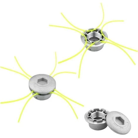 AOUGO Têtes De Coupe Universel Tondeuse à Gazon Tête D'Étanchéité En Aluminium Pour Tondeuse à Gazon 7 AOUGO Têtes De Coupe Universel Tondeuse à Gazon Tête D'Étanchéité En Aluminium Pour Tondeuse à Gazon – Image 5