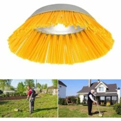 DECKON Tête De Désherbage En Nylon , Brosse à Herbes Sauvages, Outil De Jardin, Tête De Coupe Gazon Pour Tondeuse à Gazon, Corde De Paille, Coupe De Jardin, Outil De Désherbage -Débroussailleuse Soldes Magasin 60684334 4