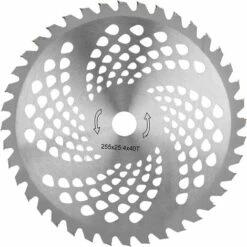 DECKON Lame De Débroussailleuse, Accessoire De Remplacement De Lame De Coupe De Lame De Coupe-Herbe En Acier Au Manganèse 40T En Acier Au Manganèse Pour La Plupart Des Débroussailleuses Essence