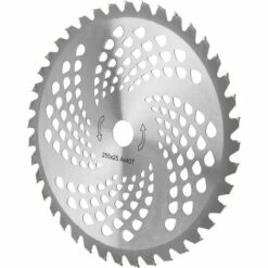 DECKON Lame De Débroussailleuse, Accessoire De Remplacement De Lame De Coupe De Lame De Coupe-Herbe En Acier Au Manganèse 40T En Acier Au Manganèse Pour La Plupart Des Débroussailleuses Essence -Débroussailleuse Soldes Magasin 60684375 4