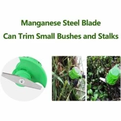 DECKON 5pcs Remplacement Des Têtes De Lame De Coupe-Herbe Tondeuse à Gazon Lames De Débroussailleuse Têtes De Lame De Désherbant, Lame En Acier Inoxydable -Débroussailleuse Soldes Magasin 60684380 3