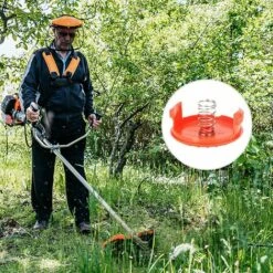 BENOBBY KIDS Capuchon De Bobine, Capuchon De Bobine De Garniture De Capuchon De Bobine 4 Pièces, Accessoire De Débroussailleuse, Capuchon De Bobine Pour Tondeuse à Gazon Black-Decker, Rc-100-P -Débroussailleuse Soldes Magasin 60720445 4