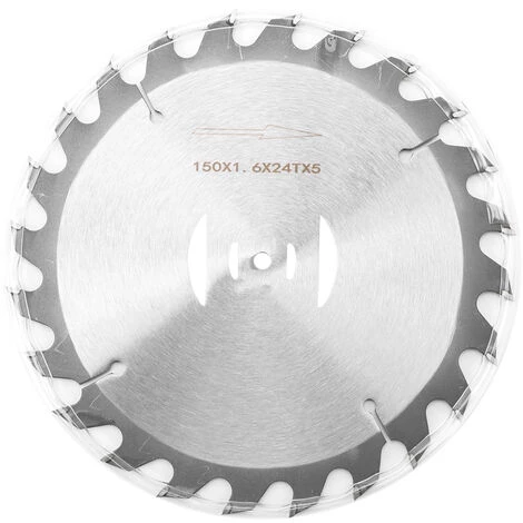 TANCYCO 6 Pouces 150mm 24 Dents Tondeuse à Gazon Circulaire Métal Lame De Scie Ronde Scie Cutter électrique Désherbeur Accessoire 3 TANCYCO 6 Pouces 150mm 24 Dents Tondeuse à Gazon Circulaire Métal Lame De Scie Ronde Scie Cutter électrique Désherbeur Accessoire
