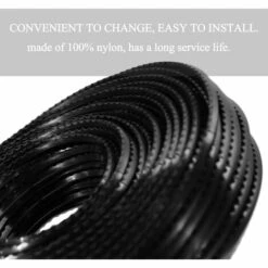 TANCYCO 3.0mm 60 Mètres Professionnel Fine Qualité Nylon En Lame De Scie Trimmer Corde Débroussailleuse Strimmer Ligne Tonte Fil Tondeuse Accessoire -Débroussailleuse Soldes Magasin 60906463 3