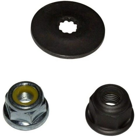 TOPHOMER 4 Pcs Kit Adaptateur Fixation De Lame Débroussailleuse En Métal 4 TOPHOMER 4 Pcs Kit Adaptateur Fixation De Lame Débroussailleuse En Métal – Image 2