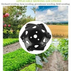 Cisea Tête De Désherbage, Tete Coupe Bordure Universelle, Tete De Debroussailleuse Acier, Debroussailleuse Accessoires, Pour Maison Jardin -Débroussailleuse Soldes Magasin 61047304 3