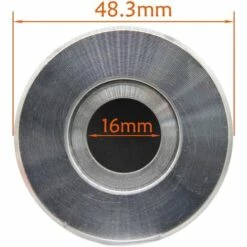 FVBJD Aluminium Fils Tête Coupe-bordure Tête Double Fil Bobine Tête Fil Nylon Pour Débroussailleuse à Essence Tondeuse à Gazon -Débroussailleuse Soldes Magasin 61286806 5