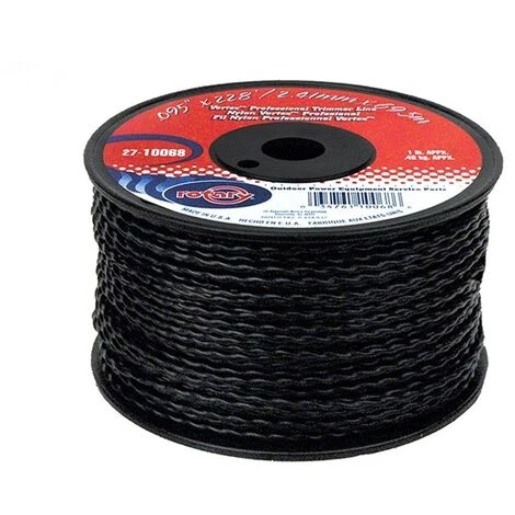UNIVERSEL Bobine Fil Nylon Hélicoïdal Copolymère VORTEX - 2.40mm X 70m - Qualité Professionnelle - Fabrication Américaine 3 UNIVERSEL Bobine Fil Nylon Hélicoïdal Copolymère VORTEX - 2.40mm X 70m - Qualité Professionnelle - Fabrication Américaine