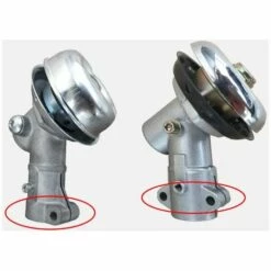 SINCèREETALI Tête De Travail De Tondeuse à Gazon, Bo?te De Vitesses De Débroussailleuse, Accessoires De Désherbeur (26 Tube 7 Dents à Oreille Unique (avec Vis)) -Débroussailleuse Soldes Magasin 63506972 3