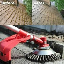 SINCèREETALI Tête De Débroussailleuse, Débroussailleuse De Désherbage 150x25mm, Débroussailleuse Pour Outils Agricoles De Jardin De Pelouse (6 Pouces) -Débroussailleuse Soldes Magasin 63507215 4