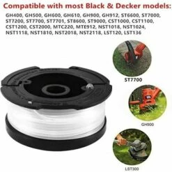 JOORRT 3 Pièces Bobine De Rechange De Tondeuse à Gazon En Nylon Bobine De Fil Debroussailleuse Avec 1 Paquet Capuchon 1 Ressort Bobines De Remplacement De Trimmer -Débroussailleuse Soldes Magasin 63519859 5