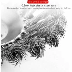 CLEGGFR Tête De Débroussailleuse, Débroussailleuse De Désherbage 150x25mm, Débroussailleuse Pour Outils Agricoles De Jardin De Pelouse (6 Pouces),LO-Ron -Débroussailleuse Soldes Magasin 63521597 3