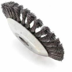 SINCèREETALI Tête De Débroussailleuse Conique En Fil De Fer Noué Pour Tondeuse à Gazon - Plateau De Désherbage En Métal Pour Débroussailleuse (Diamètre Extérieur150mm, Trou Intérieur 25mm) -Débroussailleuse Soldes Magasin 63525882 2