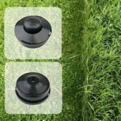 FLYME Lot De 2 Tête De Débroussailleuse Universelle Nylon Bobine De Rechange Et Tête De Coupe M10 X 1,25 Pour Débroussailleuse Thermique à Essence -Débroussailleuse Soldes Magasin 63701885 5