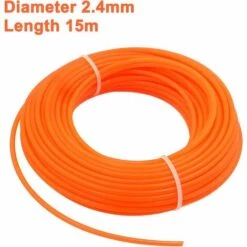 ZOLGINAH M10 X 1,25 à Gauche Tête De Universelle Accessoire Professionnel & Fil De Nylon Rond 2,4 Mm X 15 M Pour Débroussailleuse -Débroussailleuse Soldes Magasin 63760238 4