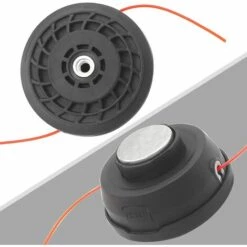 ZOLGINAH M10 X 1,25 à Gauche Tête De Universelle Accessoire Professionnel & Fil De Nylon Rond 2,4 Mm X 15 M Pour Débroussailleuse -Débroussailleuse Soldes Magasin 63760238 5