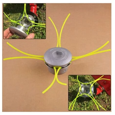 Accessoires De Tondeuse à Gazon Couvercle En Aluminium Tête De Coupe Encastrée (Tête De Coupe Rainurée (aluminium)),HANBING 5 Accessoires De Tondeuse à Gazon Couvercle En Aluminium Tête De Coupe Encastrée (Tête De Coupe Rainurée (aluminium)),HANBING – Image 3