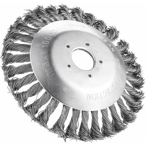 SINCèREETALI Brosse De Débroussailleuse, Tête De Brosse De Désherbage, Brosse De Désherbage De Débroussailleuse, Brosse De Désherbage Métallique, Environ 6 Pouces, Accessoires De Tondeuse à Gazon 3 SINCèREETALI Brosse De Débroussailleuse, Tête De Brosse De Désherbage, Brosse De Désherbage De Débroussailleuse, Brosse De Désherbage Métallique, Environ 6 Pouces, Accessoires De Tondeuse à Gazon