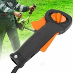 SINCèREETALI Commande De Commutateur De Poignée D'accélérateur Pour Débroussailleuses Stihl FS12 FS200 FS250