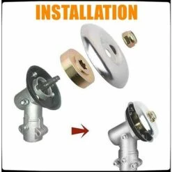 SINCèREETALI 5pcs Kit De Fixation D'écrou De Lame D'engrenage En Métal De Rechange Avec Boulons à Tête à Six Pans Creux Pour Débroussailleuse Débroussailleuse Kit De Fixation D'écrou Universel M10 Accessoires, Pour Tondeuse à Gazon Débroussailleuse -Débroussailleuse Soldes Magasin 63819472 4